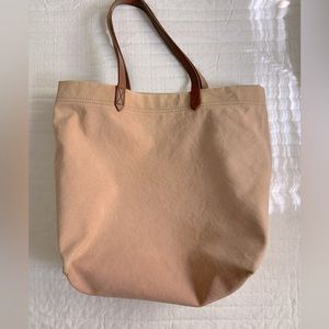 Madewell canvas transport tote